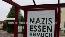 Des artistes allemands s’exposent dans la rue pour lutter contre les néonazis
