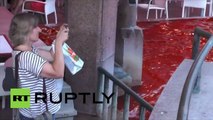 «Le sang des migrants» apparaît dans des fontaines allemandes