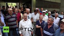 Manifestation des retraités en Grèce : « notre argent pour nos petits-enfants, pas pour les banques»