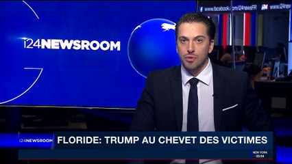 Fusillade en Floride : Trump au chevet des victimes