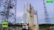 Guyane française : lancement réussi par Arianespace des satellites DirecTV-15 et SKY Mexico-1