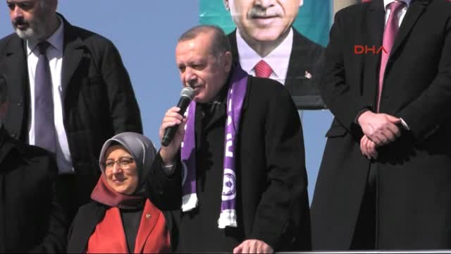 Afyonkarahisar-Cumhurbaşkanı Erdoğan Afyon'da Halka Hitap Etti