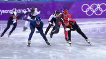 JO 2018 : Short track - 1500 mètres Femmes. Ça ne passe pas pour Tifany Huot Marchand