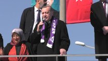 Afyonkarahisar-Cumhurbaşkanı Erdoğan Afyon'da Halka Hitap Etti