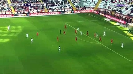 Umut Bulut Goal HD - Antalyaspor	1-1	Kayserispor 17.02.2018