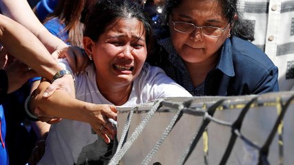 شاهد عودة جثمان الخادمة الفلبينية التي وضعت في ثلاجة في الكويت إلى بلادها