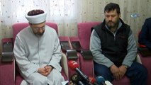 Diyanet İşleri Başkanı Erbaş, şehit Fatma Avlar'ın ailesini ziyaret etti