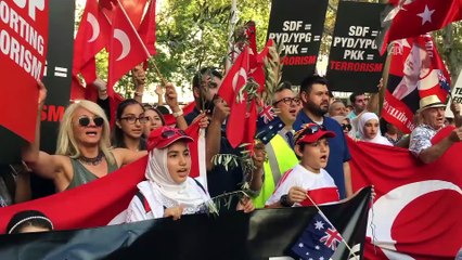 Avustralyalı Türklerden 'Zeytin Dalı Harekatı'na destek - SYDNEY