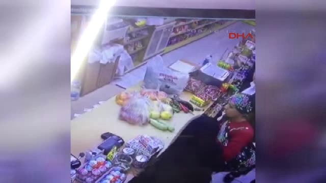 Konya-Sadaka Kutusu Hırsızlığı Kamerada