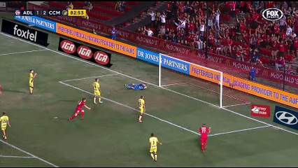 Adelaide United 2 - 2 Central Coast Mariners   George Blackwood   goal 17.02.2018 AUSTRALIA: A-League
