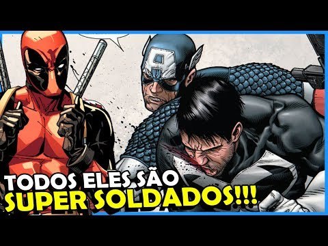 VOCÊ SABIA QUE O CAP. AMERICA NÃO É O ÚNICO SUPER SOLDADO?