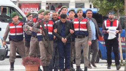 Kablo hırsızları adliyeye sevk edildi