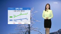 [날씨] 반짝 추위...내일 낮부터 풀려요! / YTN