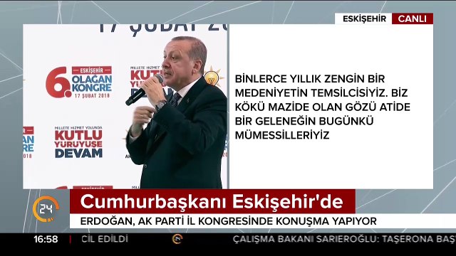 Cumhurbaşkanı Erdoğan: Halk bize Allah'ın emanetidir