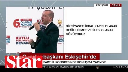 Cumhurbaşkanı Erdoğan: Makam bize halkımızın emanetidir, tüm makamlar geçicidir