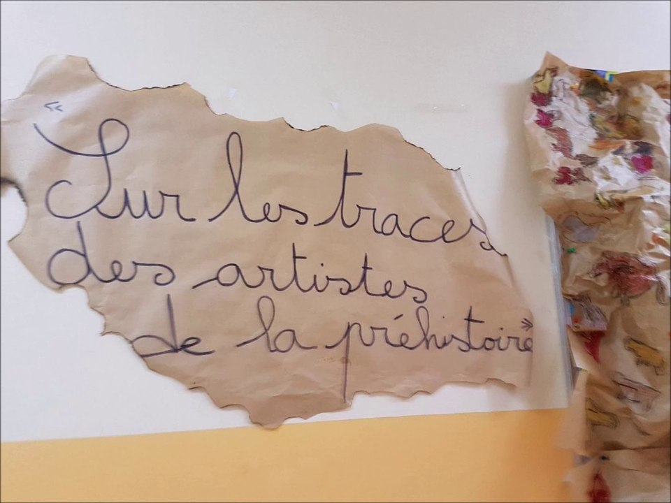 Sur les traces des artistes de la préhistoire