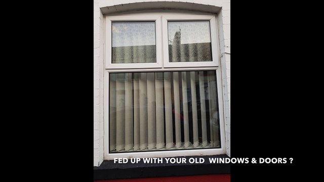 BLACK COLOURED UPVC WINDOWS AND COMPOSITE DOOR INSTALLED IN CAERPHILLY