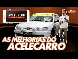 O RETORNO DO ACELECARRO! 306 DE TRACK DAY GANHA SUSPENSÃO PARA PISTA E MAIS POTÊNCIA - ACELEVLOG #29