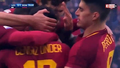 Cengiz Under  Goal HD - Udinese	0-1	AS Roma 17.02.2018
