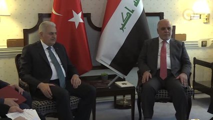 Başbakan Yıldırım, Irak Başbakanı İbadi ile Görüştü