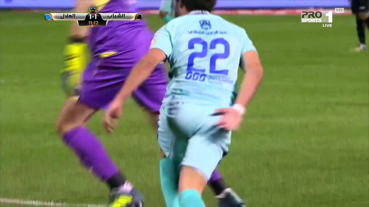 ملخص مباراة الشباب - الهلال ضمن منافسات الجولة 22 من الدوري السعودي للمحترفين بصوت المعلق حماد العنزي