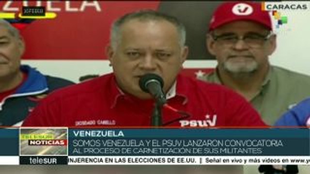 Movimiento Somos Venezuela y PSUV inician registro de sus afiliados