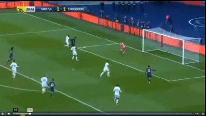 Neymar Goal - PSG vs Strasbourg 2-1  17.02.2018 (HD)