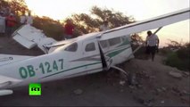 Pérou : trois touristes blessés dans l’accident d’un avion de tourisme