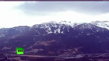 Crash dans les Alpes : images de la webcam de Barcelonette