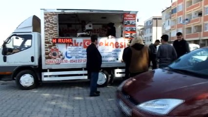 Liseli Gençler Afrin Şehitleri İçin Lokma Hayrı Yaptı