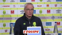Ranieri «Mario est un grand attaquant» - Foot - L1 - Nantes