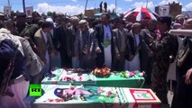 Yémen : obsèques des victimes des attentats de Saana