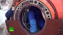 ISS : une équipe avec des cosmonautes russes s’est formée à la « survie en hiver »
