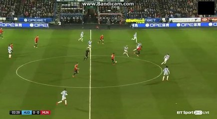 Amazing Goal Lukaku (0-1) Huddersfield vs Manchester United