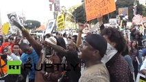 Les habitants de Los Angeles protestent contre la violence policière