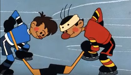 hockey sur glace DRÔLE de bande dessinée !Partie 1