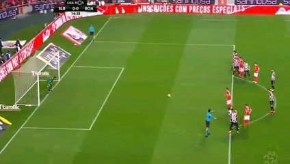 Jonas(Penalty missed) Goal HD - Benfica 0-0 Boavista 17.02.2018