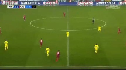 Leonardo Pavoletti Goal HD - Chievo	2-1	Cagliari 17.02.2018