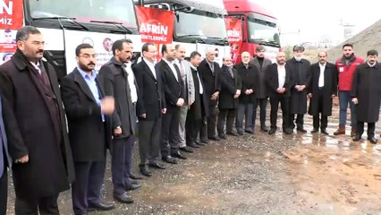 Afrin kırsalına gıda yardımı  - ŞANLIURFA