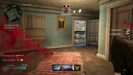 Call of Duty WW2 GUN GAME BÖLÜM  4 Setback Ace Complete