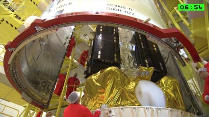 2015 - Soyuz 2-1B - Galileo FM05 & 6  - VS-12 - Assembly Highlights