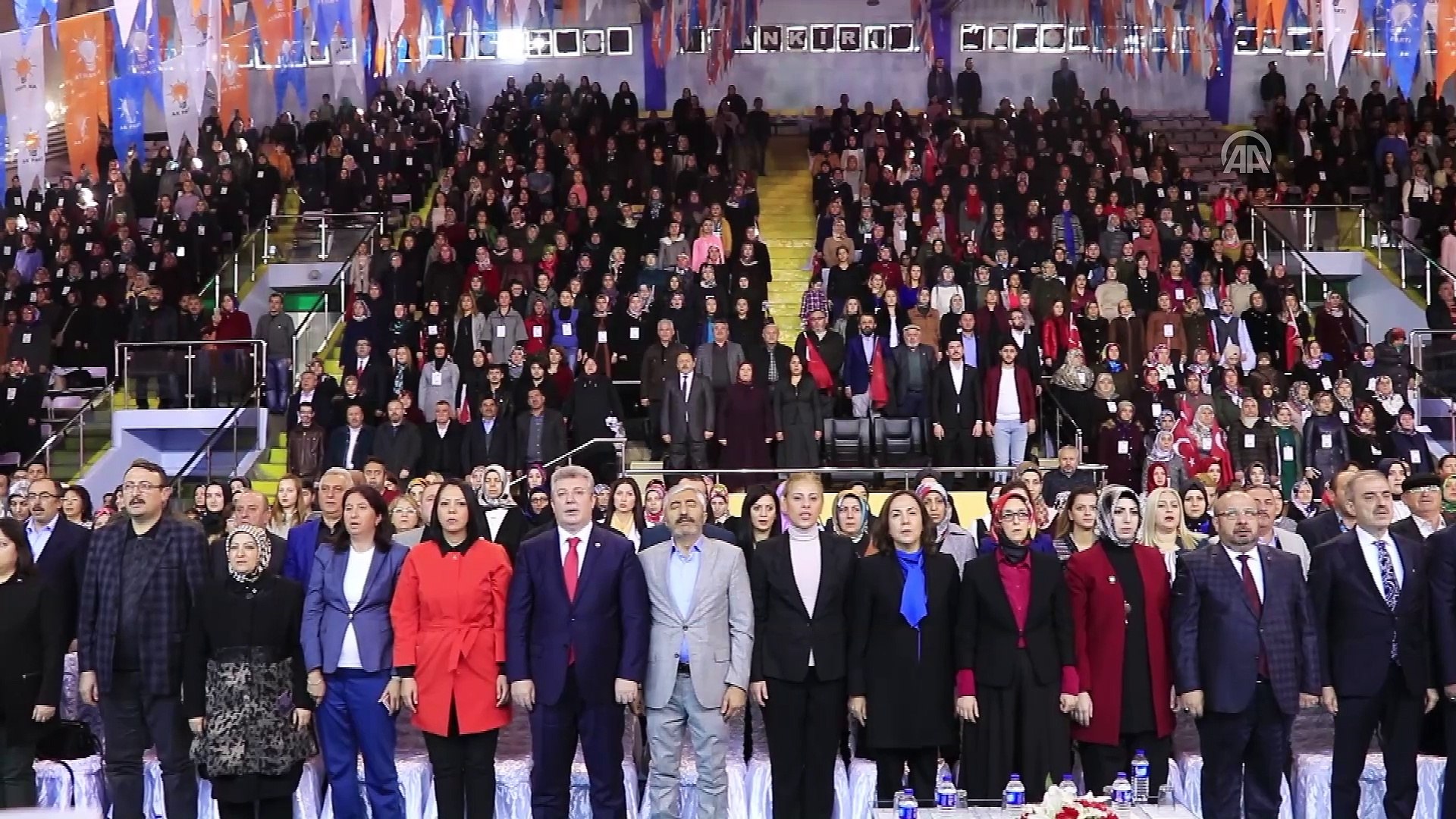 ak parti cankiri il kadin kollari 5 olagan kongresi dailymotion video