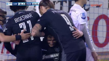 0-2 Mauricio Goal [HD]- Lamia 0-2 PAOK 17.02.2018