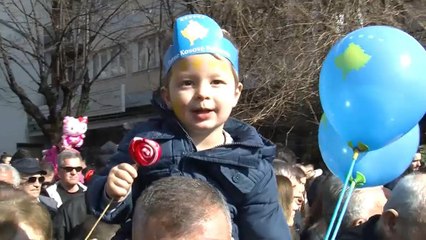 Kosovo takes to the streets to celebrate a decade of independence