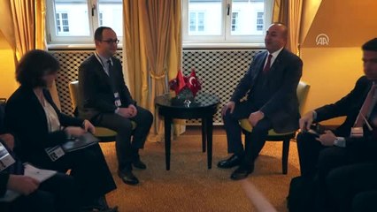 Dışişleri Bakanı Çavuşoğlu, Arnavutluk Dışişleri Bakanı Bushati ile Görüştü