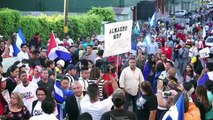 Protestas tras renuncia de jefe anticorrupción OEA en Honduras