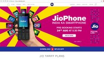 How to Book Jio Phone 500 Rs Jio Phone Detailed Specifications