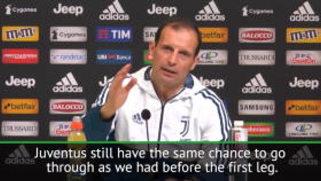 Juve still has strong chance of beating Spurs - Allegri