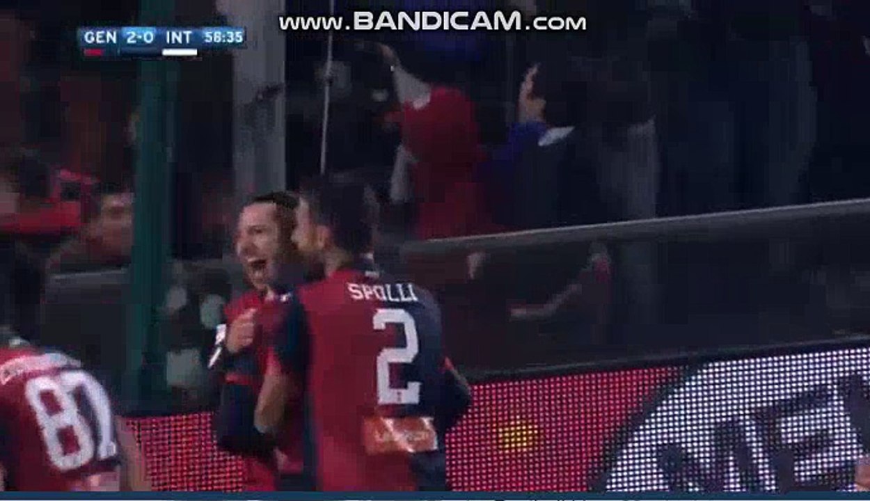 Goran Pandev Goal HD - Genoa 2-0 Internazionale  17.02.2018