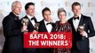Baftas 2018: 'Three Billboards' leads the pack at politically edged award show